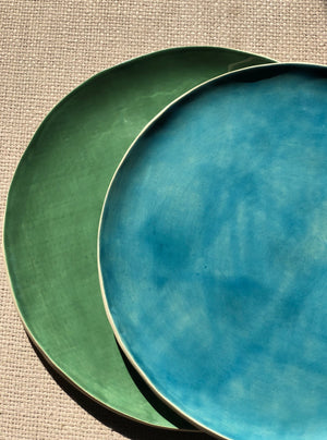Set of Four Ceramic Plates